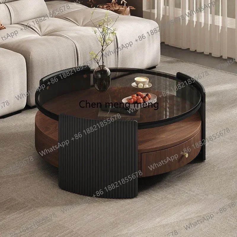 Скидка! Современный простой круглый журнальный столик для гостиной, для небольшой квартиры, в стиле французского ретро, дизайнерский, премиум-класса.
Скидка! Современный простой круглый журнальный столик для гостиной, для небольшой квартиры, в стиле французского ретро, дизайнерский, премиум-класса.