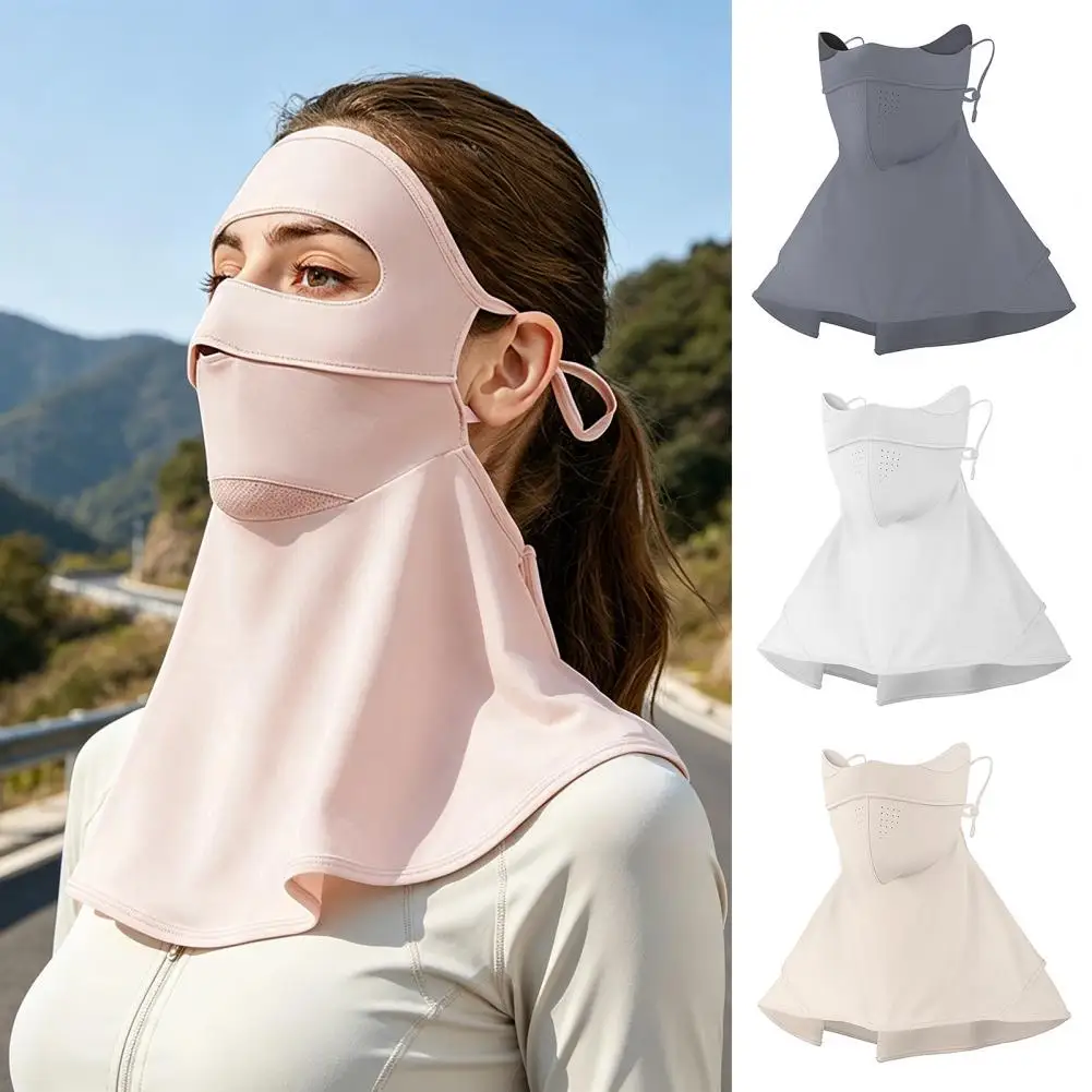 Summer Riding Sun Mask Uv-resistant Facekini Woman Face Mask Shade Neck Protector Hanging Ear Veil Outdoor Activities
Summer Riding Sun Mask Uv-resistant Facekini Woman Face Mask Shade Neck Protector Hanging Ear Veil Outdoor Activities