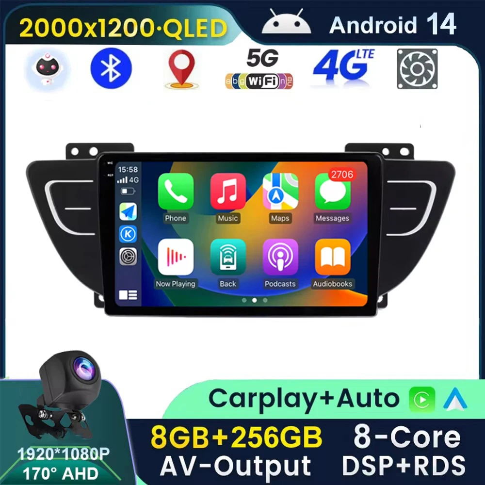 2K Android 14 For Geely Atlas NL-3 2016-2020 Car Radio Multimedia Autoradio Multimedia Video Player NO Dvd 2 Din Carplay GPS
2K Android 14 For Geely Atlas NL-3 2016-2020 Car Radio Multimedia Autoradio Multimedia Video Player NO Dvd 2 Din Carplay GPS