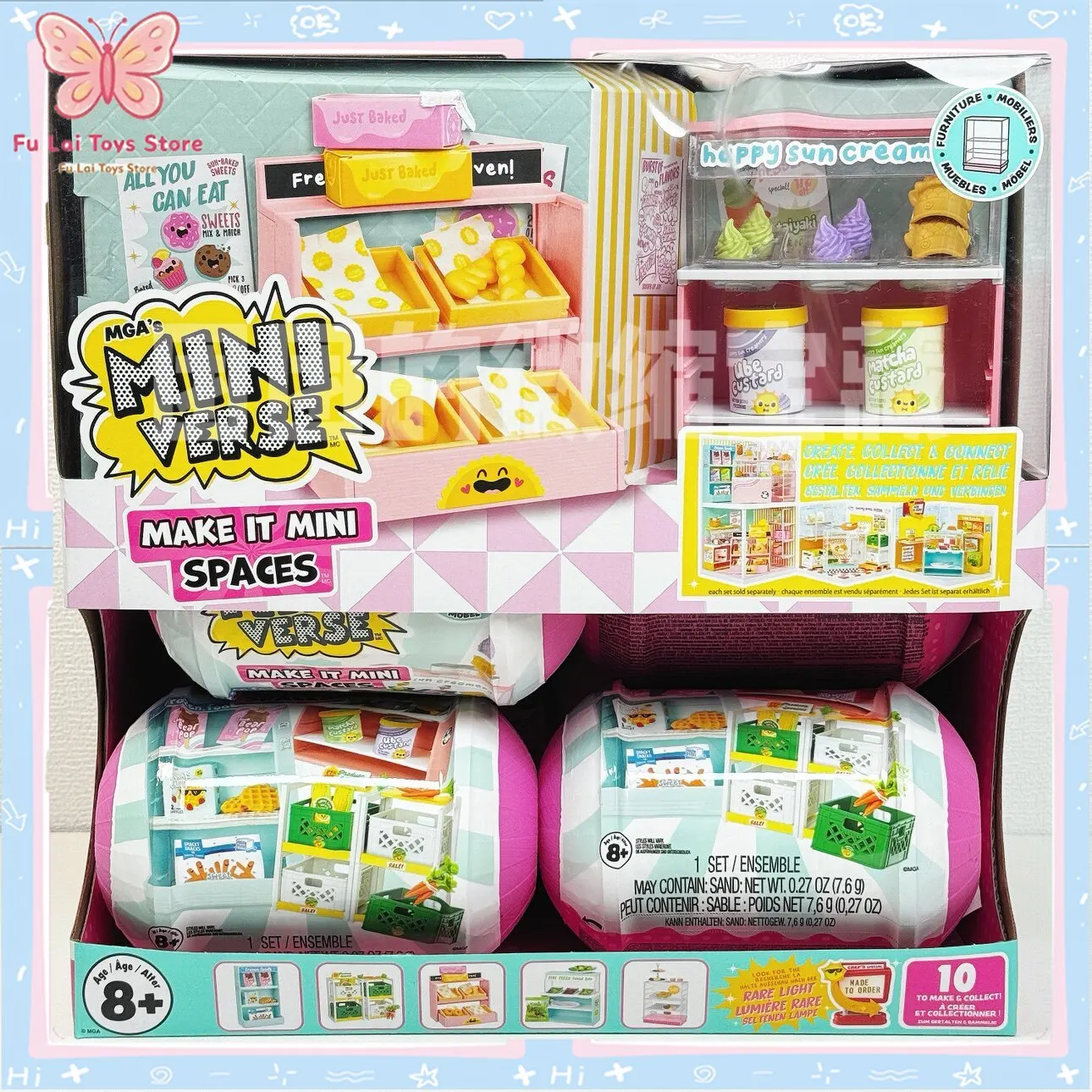 MGA's Miniverse Make It Mini Lifestyle DIY Room Shelf Blind Ball Toy Dollhouse Accessory Micro Miniature Space Decor In Stock
MGA's Miniverse Make It Mini Lifestyle DIY Room Shelf Blind Ball Toy Dollhouse Accessory Micro Miniature Space Decor In Stock