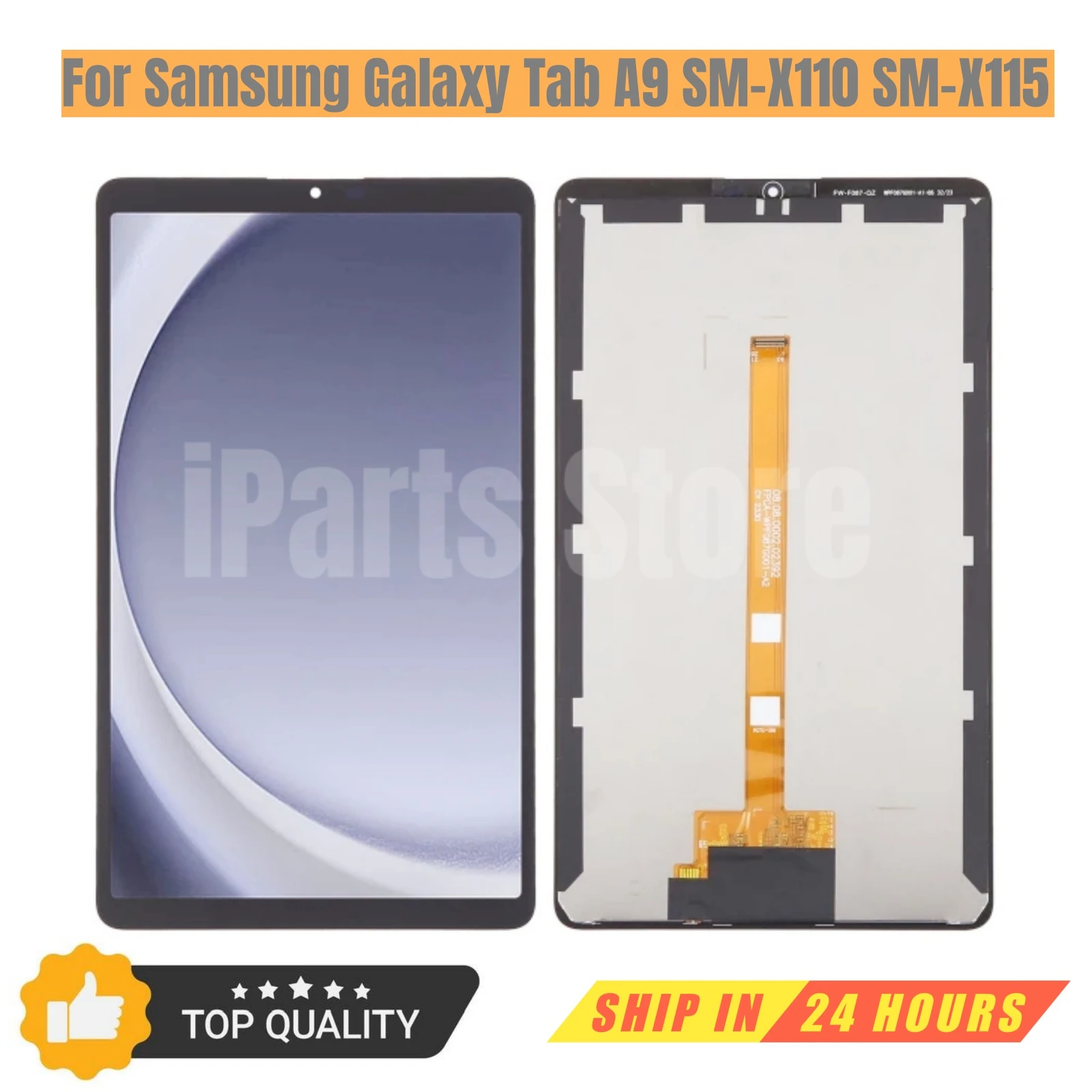 iParts Replacement New LCD for Samsung Galaxy Tab A9 SM-X110 SM-X115 8.7 inch Display Touch Screen Digitizer Assembly OEM Black
iParts Replacement New LCD for Samsung Galaxy Tab A9 SM-X110 SM-X115 8.7 inch Display Touch Screen Digitizer Assembly OEM Black