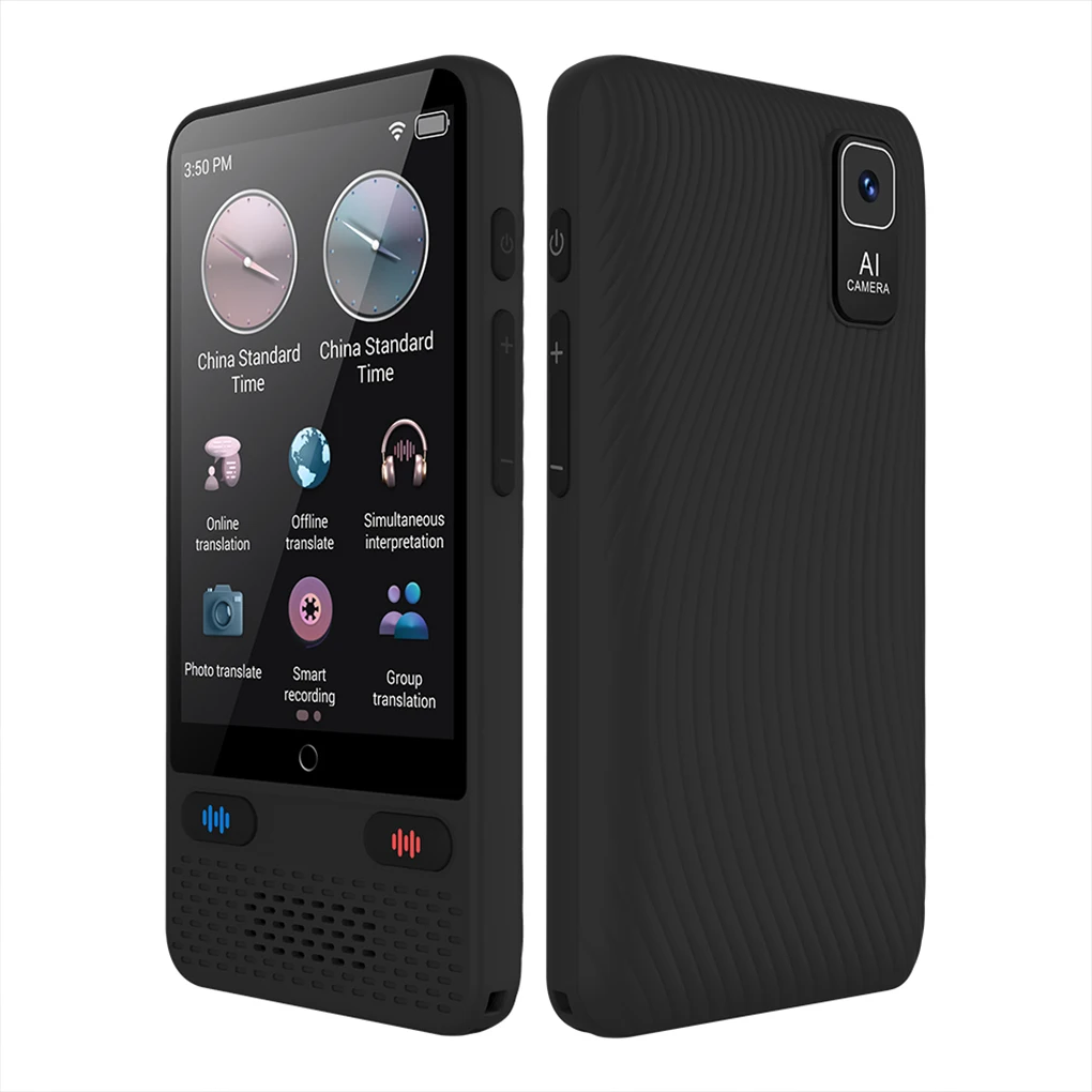 S85 Portable Translator Device 138 Real-time Languages Online & Offline 3.54inch HD Smart Voice Translation For Foreign Travel
S85 Portable Translator Device 138 Real-time Languages Online & Offline 3.54inch HD Smart Voice Translation For Foreign Travel