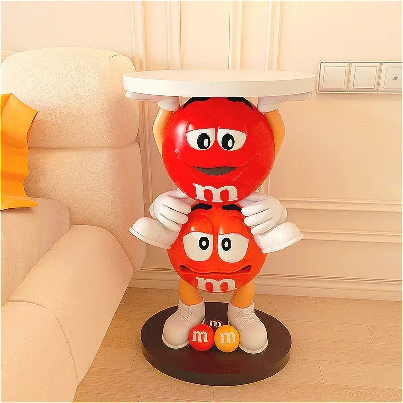 M Letter Cartoon Coffee Bean Table Living Room Bedside Table Ornaments, Floor-standing Sofa Coffee Table Furniture Decorations
M Letter Cartoon Coffee Bean Table Living Room Bedside Table Ornaments, Floor-standing Sofa Coffee Table Furniture Decorations