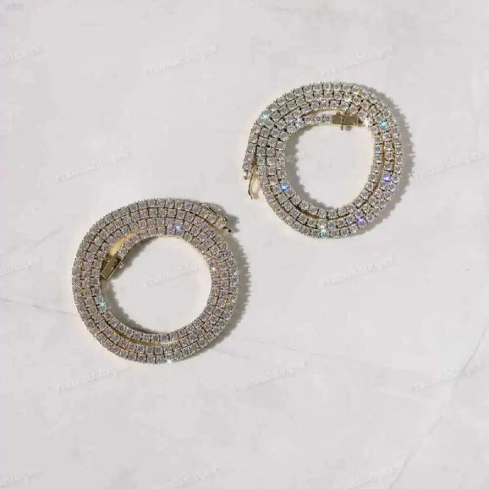 Cheapest Price Hip Hop Sterling Silver 3mm Vvs Moissanite Diamond Necklace Moissanite Tennis Chains for B2b Wholesale Business
Cheapest Price Hip Hop Sterling Silver 3mm Vvs Moissanite Diamond Necklace Moissanite Tennis Chains for B2b Wholesale Business