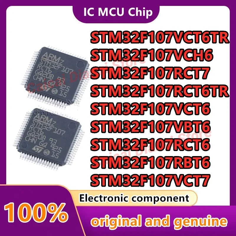 STM32F107RBT6 STM32F107RCT6 STM32F107VBT6 STM32F107VCT6 STM32F107RCT6TR STM32F107RCT7 STM32F107VCH6 STM32F107VCT6TR 32F107 1 шт.
STM32F107RBT6 STM32F107RCT6 STM32F107VBT6 STM32F107VCT6 STM32F107RCT6TR STM32F107RCT7 STM32F107VCH6 STM32F107VCT6TR 32F107 1 шт.