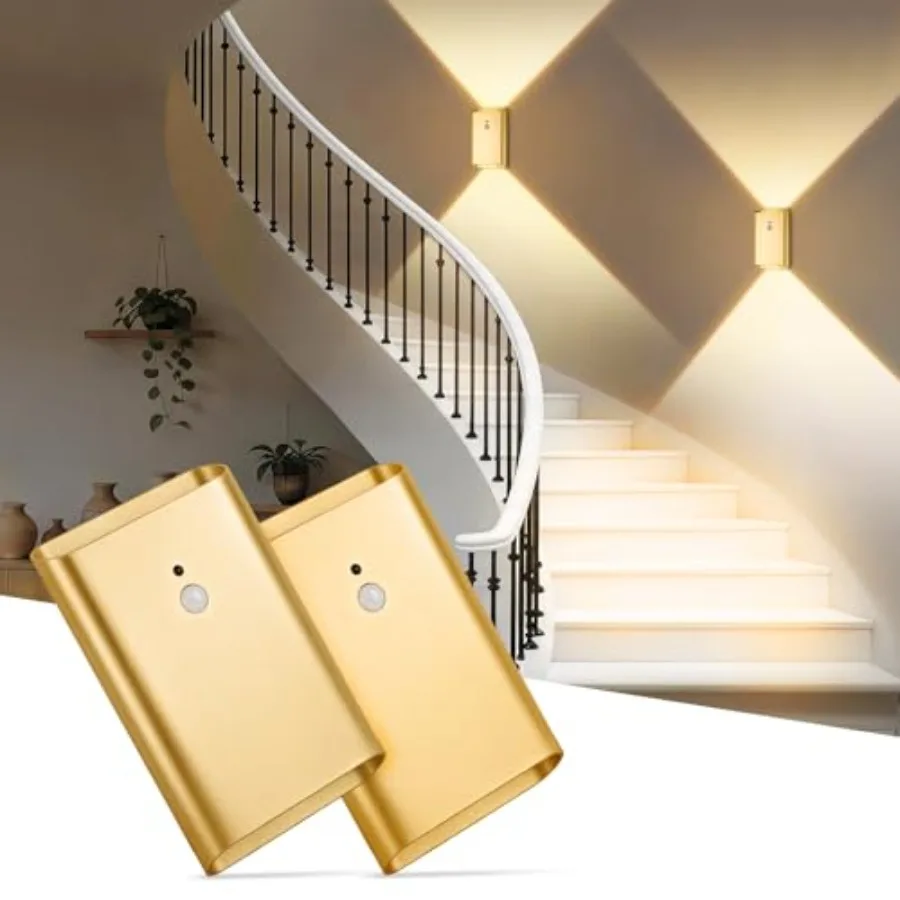 Wireless Adhesive Motion Sensor Wall Light with Remote, 6000mAh Battery Operated 300LM 3CCT Dimmable and Timer - Cordless Wall
Wireless Adhesive Motion Sensor Wall Light with Remote, 6000mAh Battery Operated 300LM 3CCT Dimmable and Timer - Cordless Wall