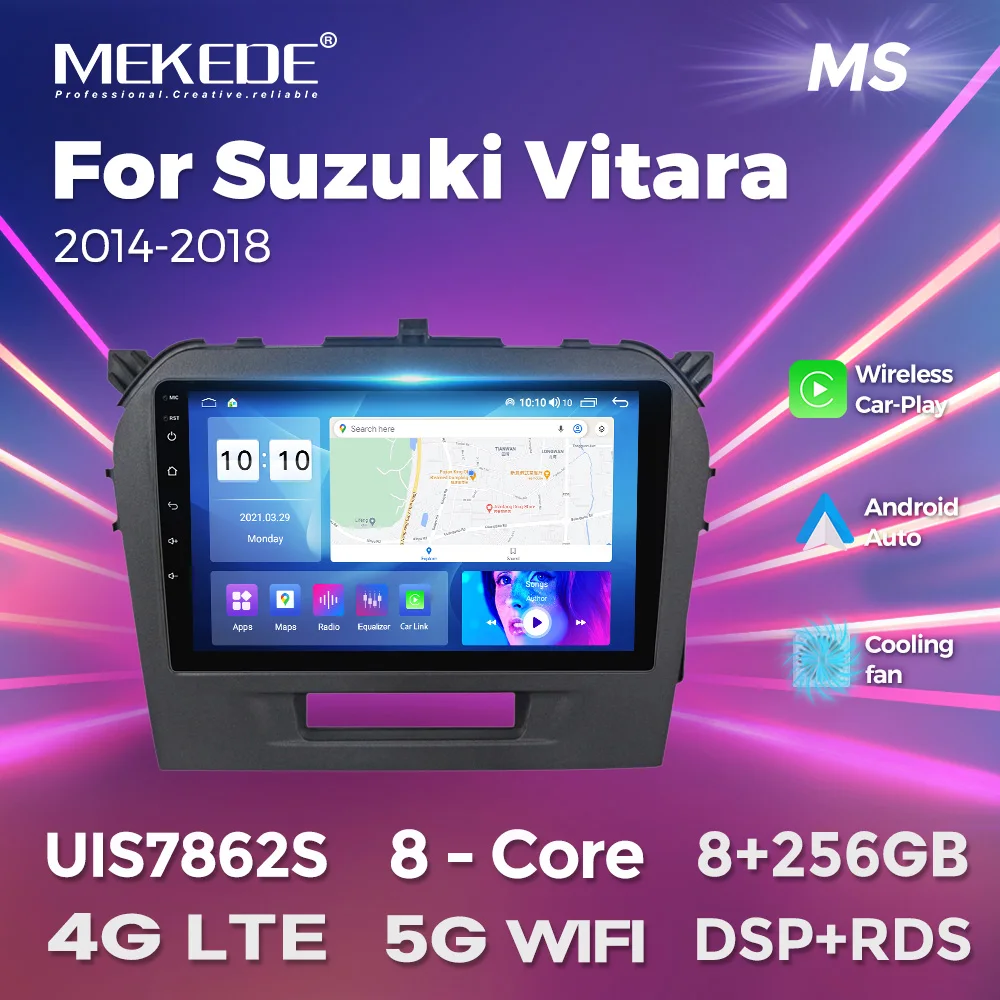 MEKEDE Android Car Radio For Suzuki Vitara 2014-2018 High-performance CPU Multimedia Video Player GPS Navigation Dash Cam Stereo 
MEKEDE Android Car Radio For Suzuki Vitara 2014-2018 High-performance CPU Multimedia Video Player GPS Navigation Dash Cam Stereo