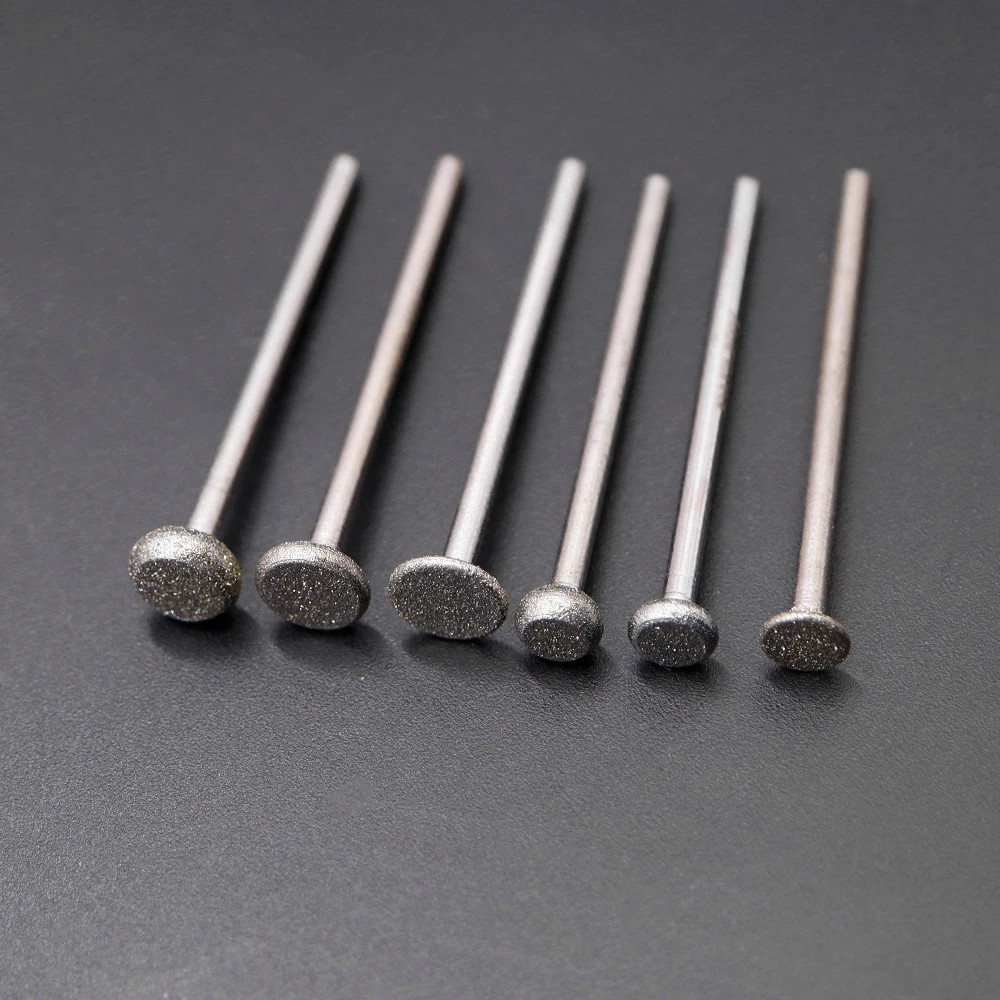 High Quality 150# 2.35mm 6pcs Diamond Grinding Point Teeth Grinding Point Grinding Burr Durable Grinding Needle Manicure Bits
High Quality 150# 2.35mm 6pcs Diamond Grinding Point Teeth Grinding Point Grinding Burr Durable Grinding Needle Manicure Bits