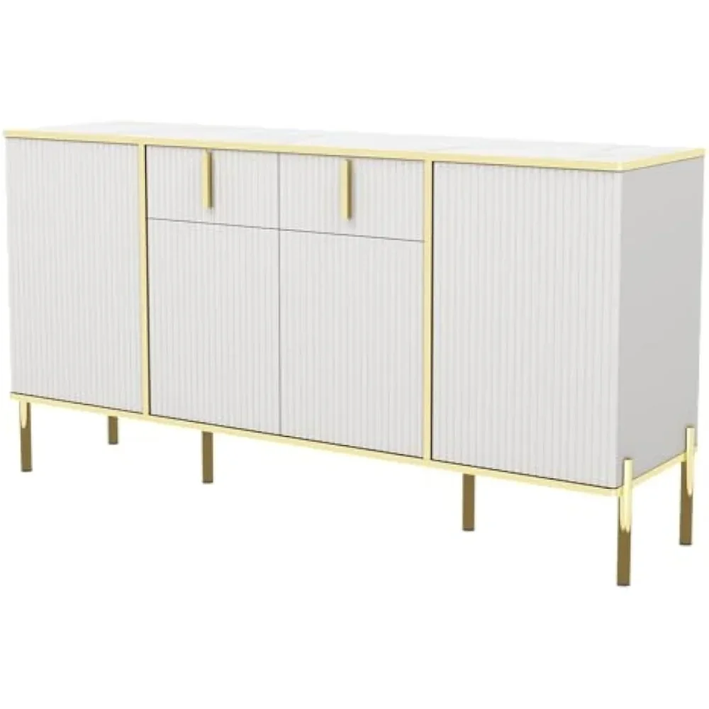Large Sideboard Buffet Cabinet Storage Cabinet,Modern Fluted Sideboard Console Table with Storage,for Living Room
Large Sideboard Buffet Cabinet Storage Cabinet,Modern Fluted Sideboard Console Table with Storage,for Living Room