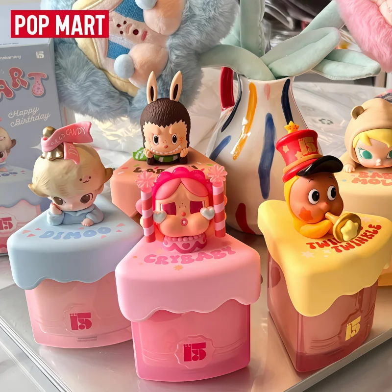 POP MART Celebrating The Moment Popmart, серия 15-летия, ароматическая свеча, слепая коробка, сюрприз, подарки на день рождения и день Святого Валентина
POP MART Celebrating The Moment Popmart, серия 15-летия, ароматическая свеча, слепая коробка, сюрприз, подарки на день рождения и день Святого Валентина