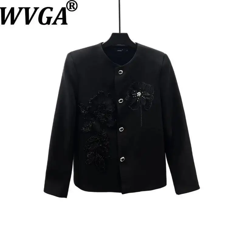 WVGA Spring Autumn Men's Chinese Style Embroidered Sequin Trendy Jacket Floral Design High-end Stylish Ncihe O-Neck Coats W24066
WVGA Spring Autumn Men's Chinese Style Embroidered Sequin Trendy Jacket Floral Design High-end Stylish Ncihe O-Neck Coats W24066