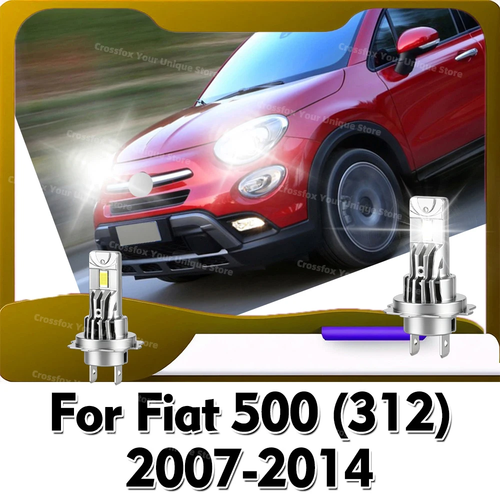 2 шт. светодиодные фары H7 для Fiat 500 (312) 2007-2014 гг., автомобильные лампы 30000 лм, 6000K, Plug-N-Play
2 шт. светодиодные фары H7 для Fiat 500 (312) 2007-2014 гг., автомобильные лампы 30000 лм, 6000K, Plug-N-Play