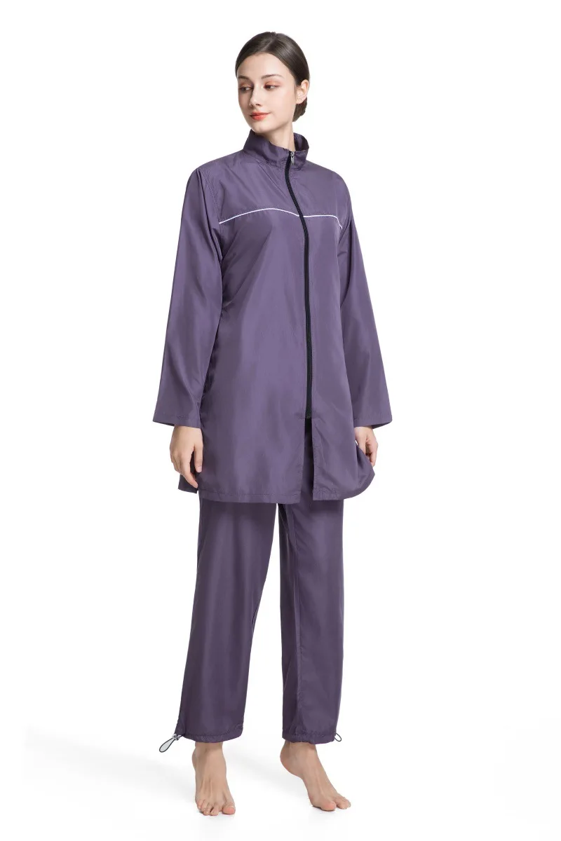 Muslim Women Modest Burkini Swimsuit 3Pcs Long Sleeve Long Pants With Hat Full Coverage Conservative Printed Beach Bathing Suit
Muslim Women Modest Burkini Swimsuit 3Pcs Long Sleeve Long Pants With Hat Full Coverage Conservative Printed Beach Bathing Suit