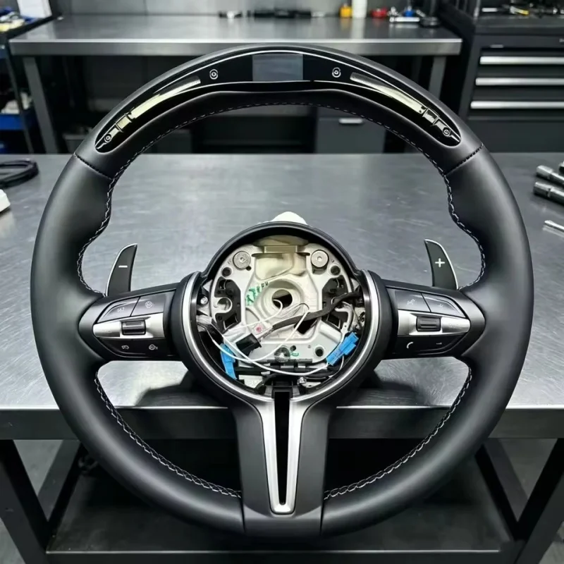 Car Steering Wheel Microfiber Leather For BMW BMW F30 F10 F15 F36 F20 F22 F25 F32 M3 M5 X5 E46 E70 E90 M Interior Accessories
Car Steering Wheel Microfiber Leather For BMW BMW F30 F10 F15 F36 F20 F22 F25 F32 M3 M5 X5 E46 E70 E90 M Interior Accessories
