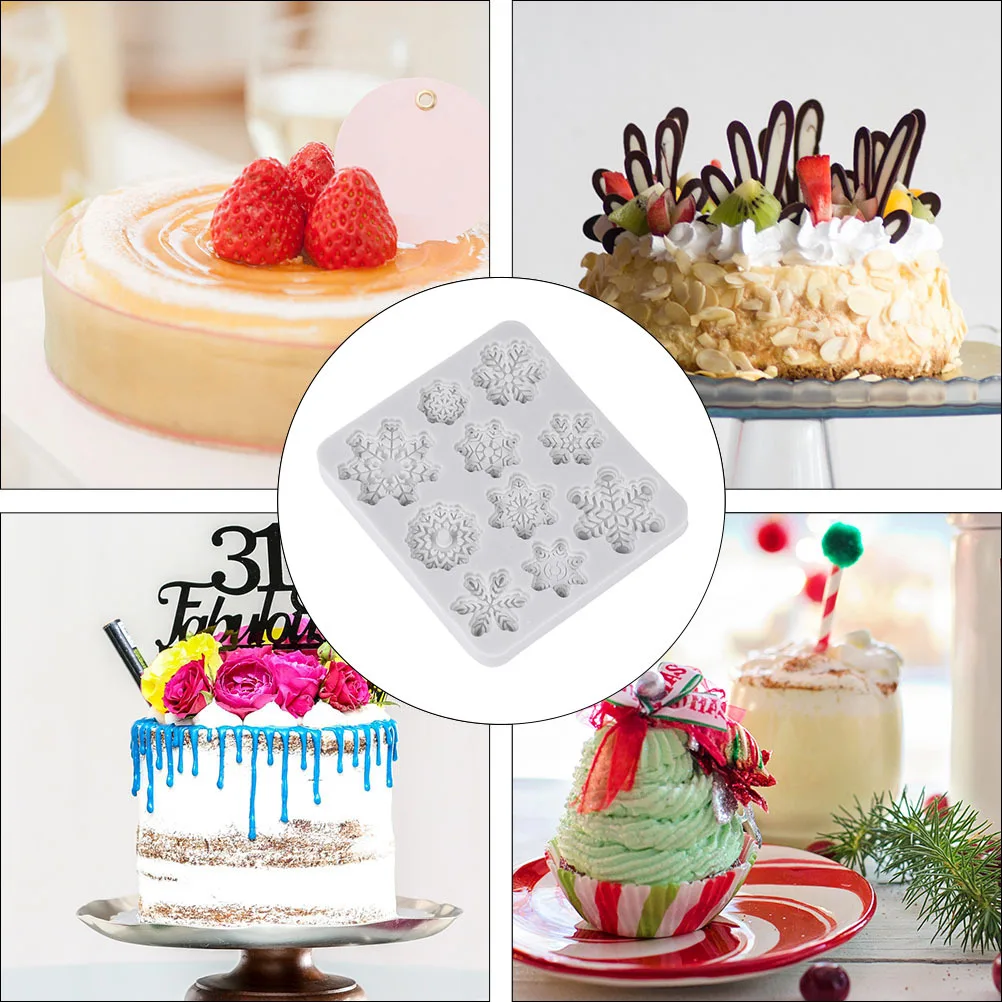2Pcs Christmas Snowflake Silicone Cake Molds Food Grade DIY Baking Tools Cookie Fondant Chocolate Mold Kitchen
2Pcs Christmas Snowflake Silicone Cake Molds Food Grade DIY Baking Tools Cookie Fondant Chocolate Mold Kitchen