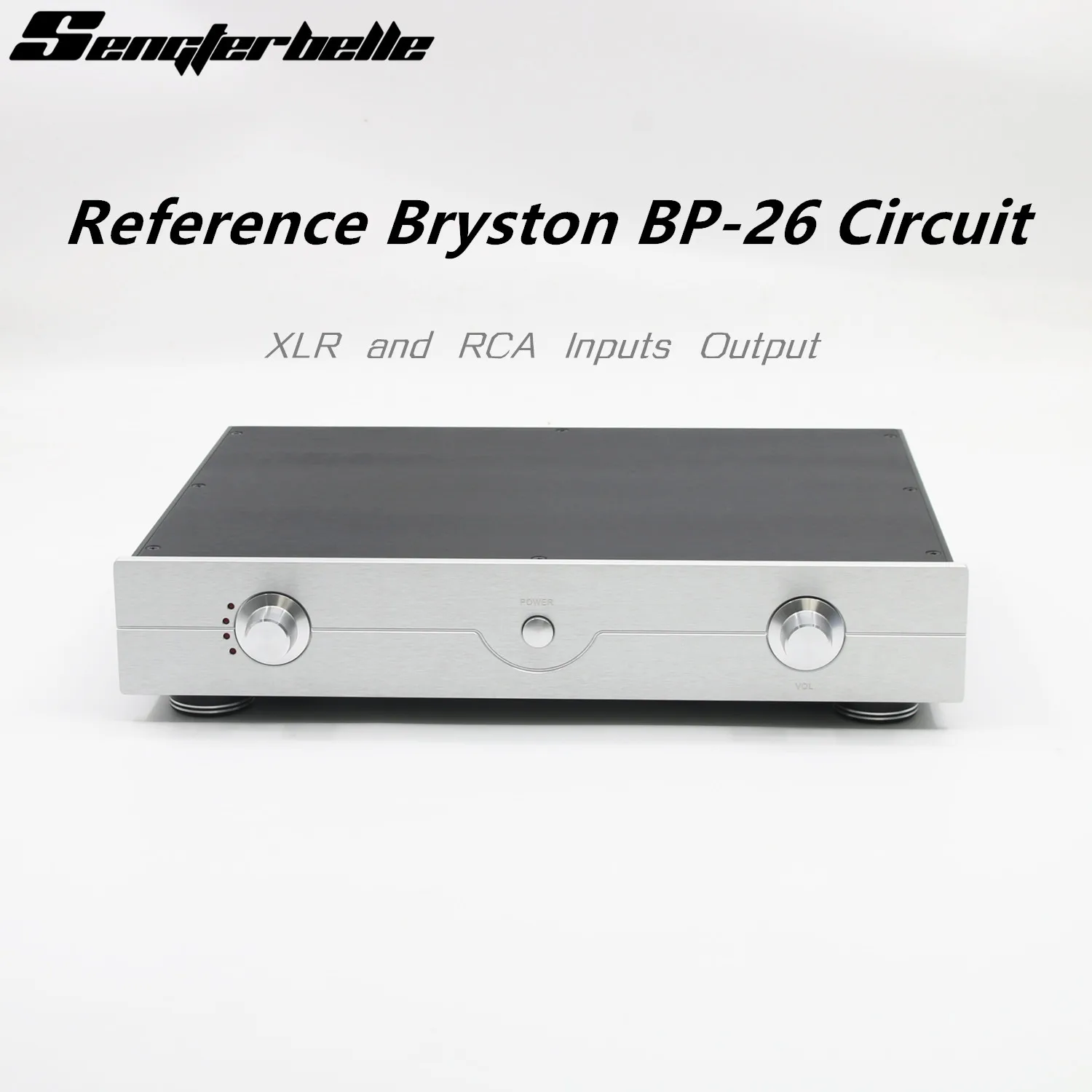STR26B HiFi All Balanced Preamplifier XLR&RCA Input/Output Home Audio Sound Pre-Amp