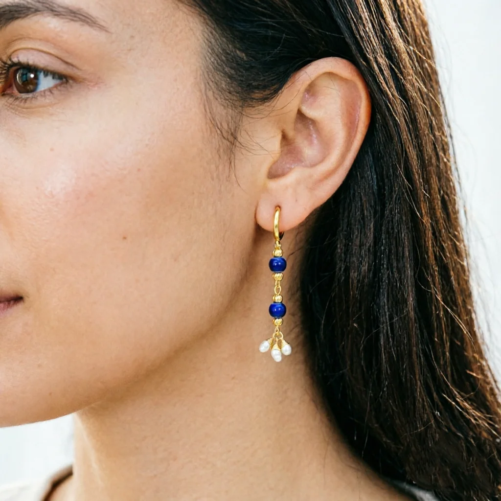 Original Design Baroque Pearl Earrings Klein Blue Ceramic Statement Dangle Drop Earrings for Women Daily Wear Party Gift JY ZuBo
Original Design Baroque Pearl Earrings Klein Blue Ceramic Statement Dangle Drop Earrings for Women Daily Wear Party Gift JY ZuBo