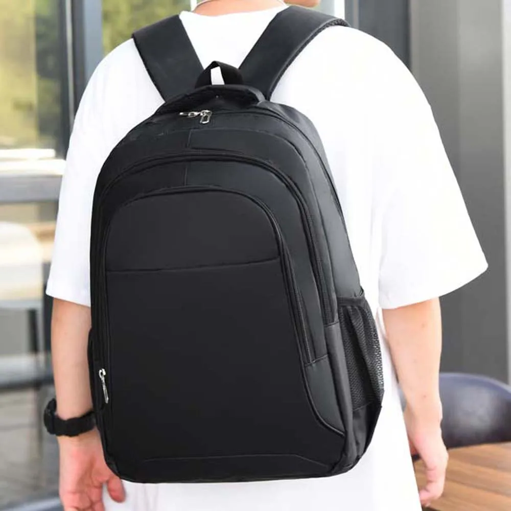 Oxford Cloth Waterproof Men's Backpack Large Capacity Casual Solid Color Shoulder Bag Minimalist Korean Style
Oxford Cloth Waterproof Men's Backpack Large Capacity Casual Solid Color Shoulder Bag Minimalist Korean Style