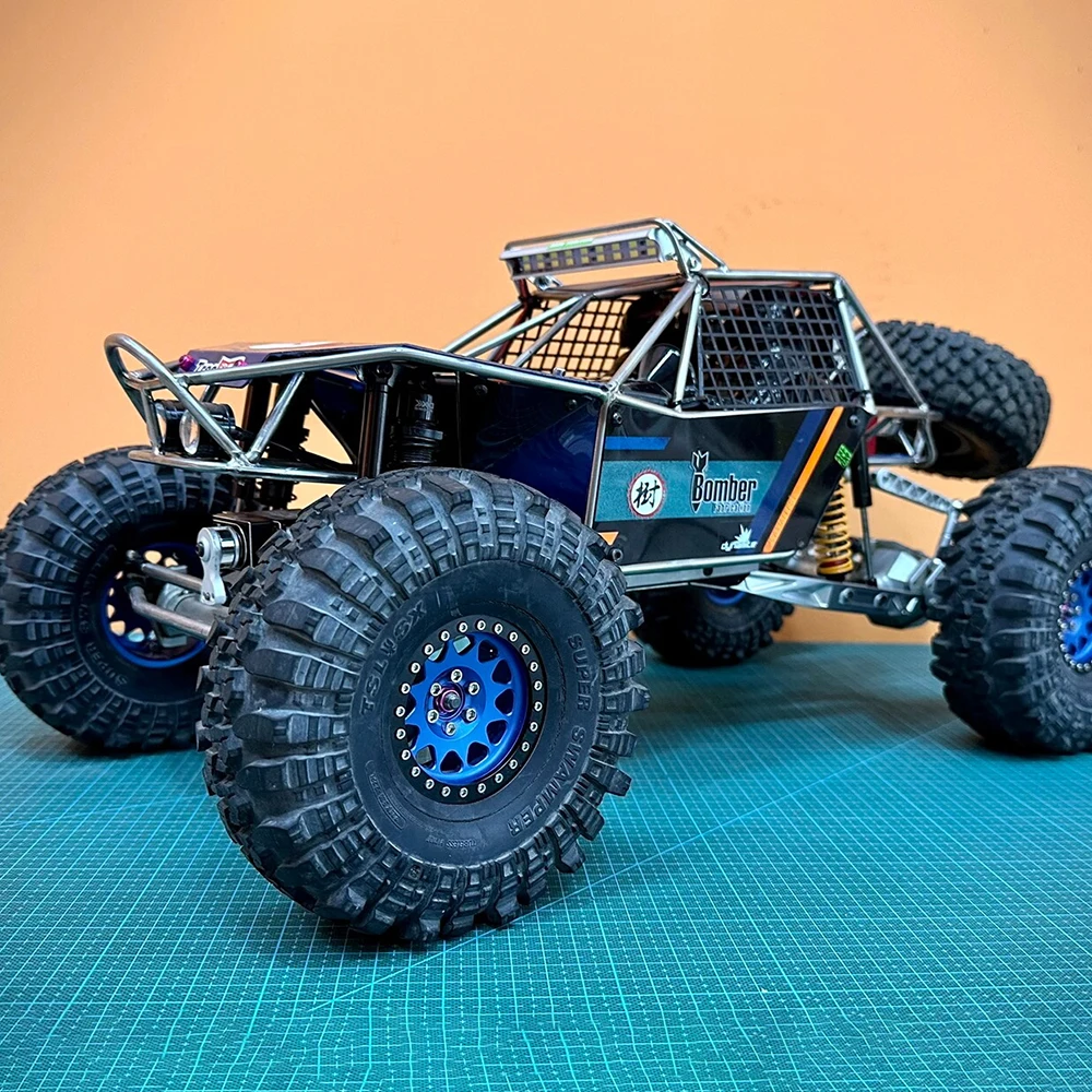 Titanium Alloy Pipe Frame Pig Cage for 1/10 RC Crawler Car AXIAL RR10 90048 90053 Upgrade Parts
Titanium Alloy Pipe Frame Pig Cage for 1/10 RC Crawler Car AXIAL RR10 90048 90053 Upgrade Parts