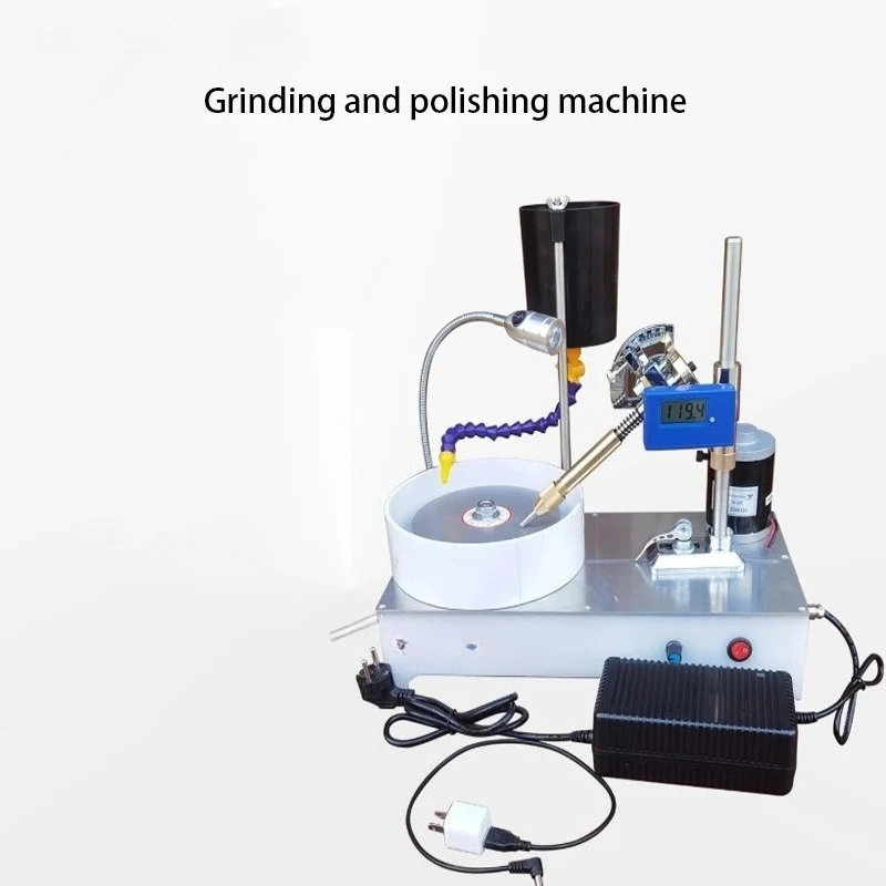 DC Stepless Speed Gem Faceting Machine Precision Jewelry Stone Polishing Molding Angle Grinder for Gem Cutting
DC Stepless Speed Gem Faceting Machine Precision Jewelry Stone Polishing Molding Angle Grinder for Gem Cutting