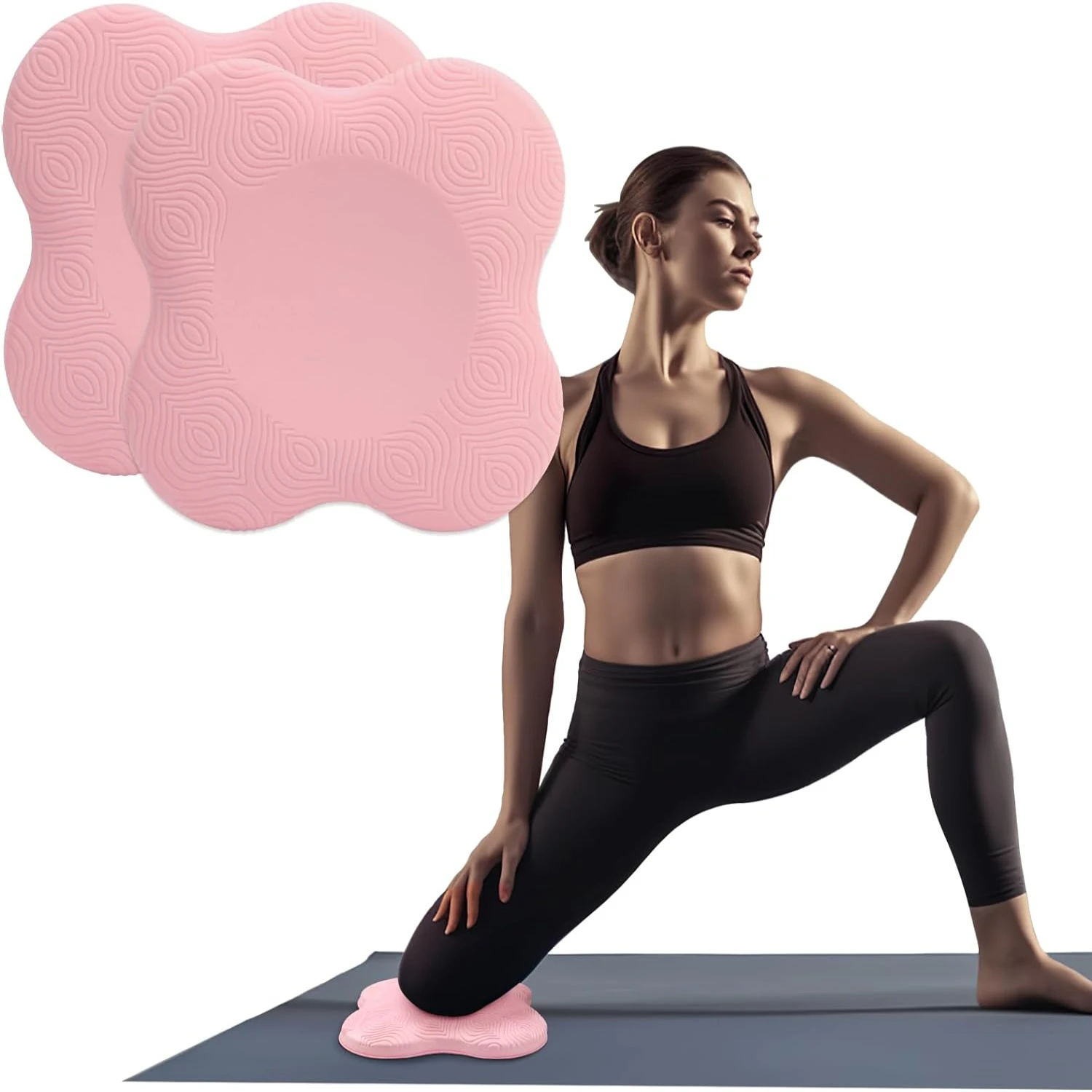 Enhanced Comfort Thick and Comfortable 2-Pack Yoga Knee Pad Cushion for Men and Women - Supportive Pilates Kneeling Pad - Ideal
Enhanced Comfort Thick and Comfortable 2-Pack Yoga Knee Pad Cushion for Men and Women - Supportive Pilates Kneeling Pad - Ideal