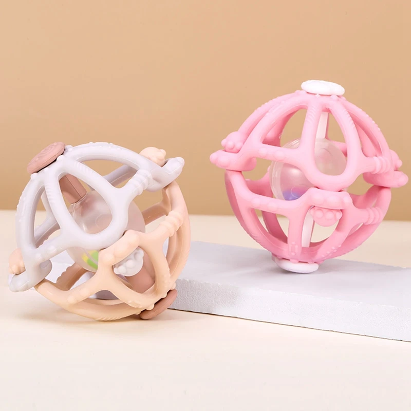 Silicone Baby Teether Music Rattle Toys BPA Free Silicone Round Teething Baby Toy For Children Exercise Hand Grab Chew Toys
Silicone Baby Teether Music Rattle Toys BPA Free Silicone Round Teething Baby Toy For Children Exercise Hand Grab Chew Toys