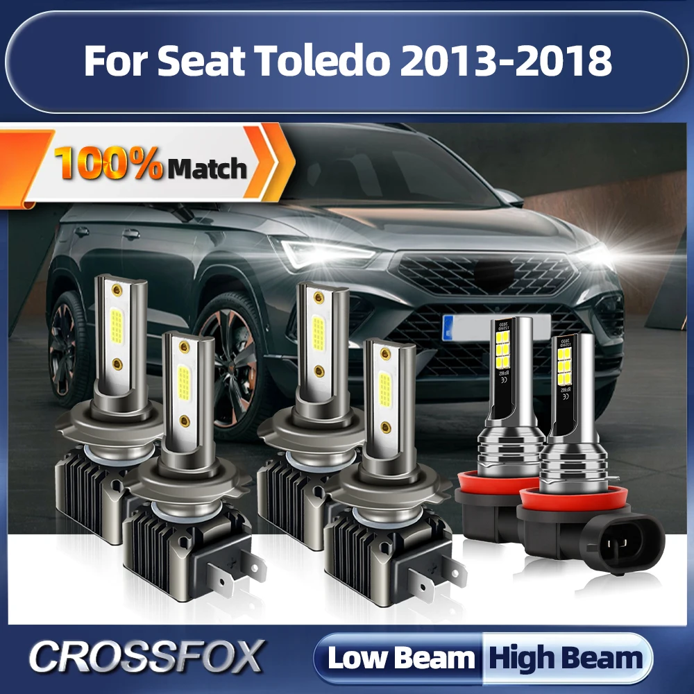 LED Canbus Car Headlight Bulbs 60000LM Turbo Auto Light 12V 6000K Fog Lamp For Seat Toledo 2013 2014 2015 2016 2017 2018
LED Canbus Car Headlight Bulbs 60000LM Turbo Auto Light 12V 6000K Fog Lamp For Seat Toledo 2013 2014 2015 2016 2017 2018