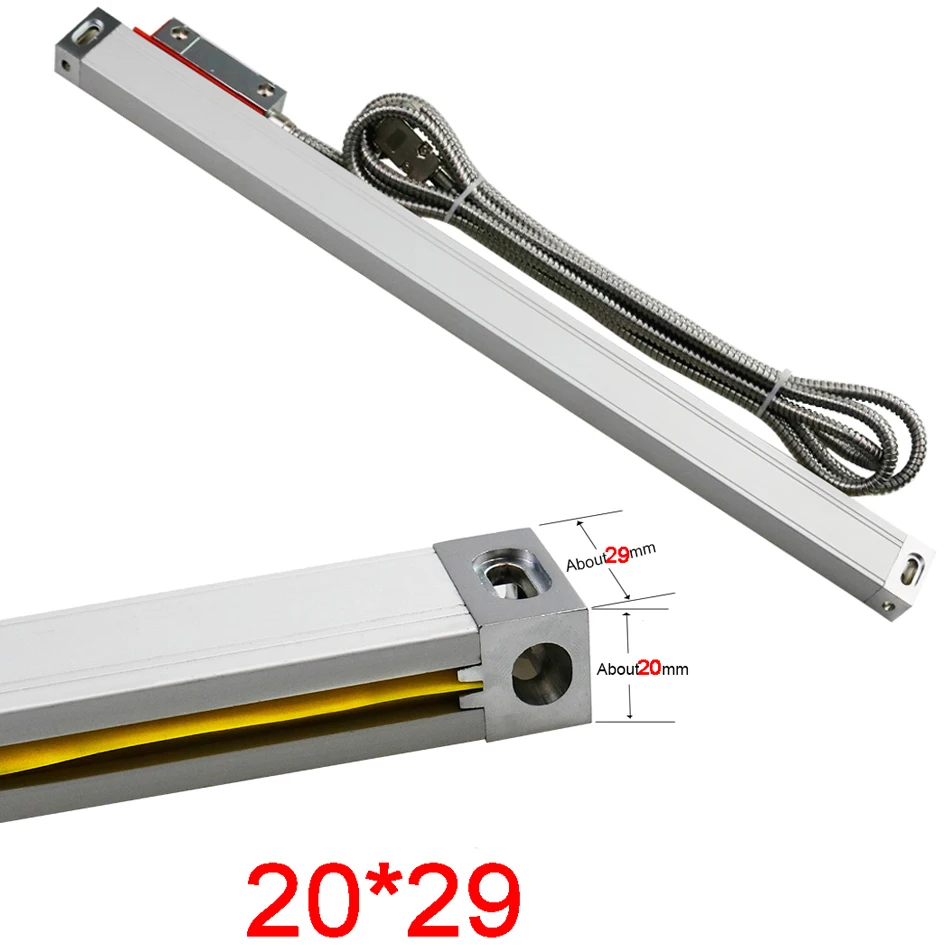 Small Thin Narrow Linear Glass Encoder 20*29 5U 5V TTL 50 100 150 200 250 300 350 400 450 500 550 for Lathe Mill Machines
Small Thin Narrow Linear Glass Encoder 20*29 5U 5V TTL 50 100 150 200 250 300 350 400 450 500 550 for Lathe Mill Machines