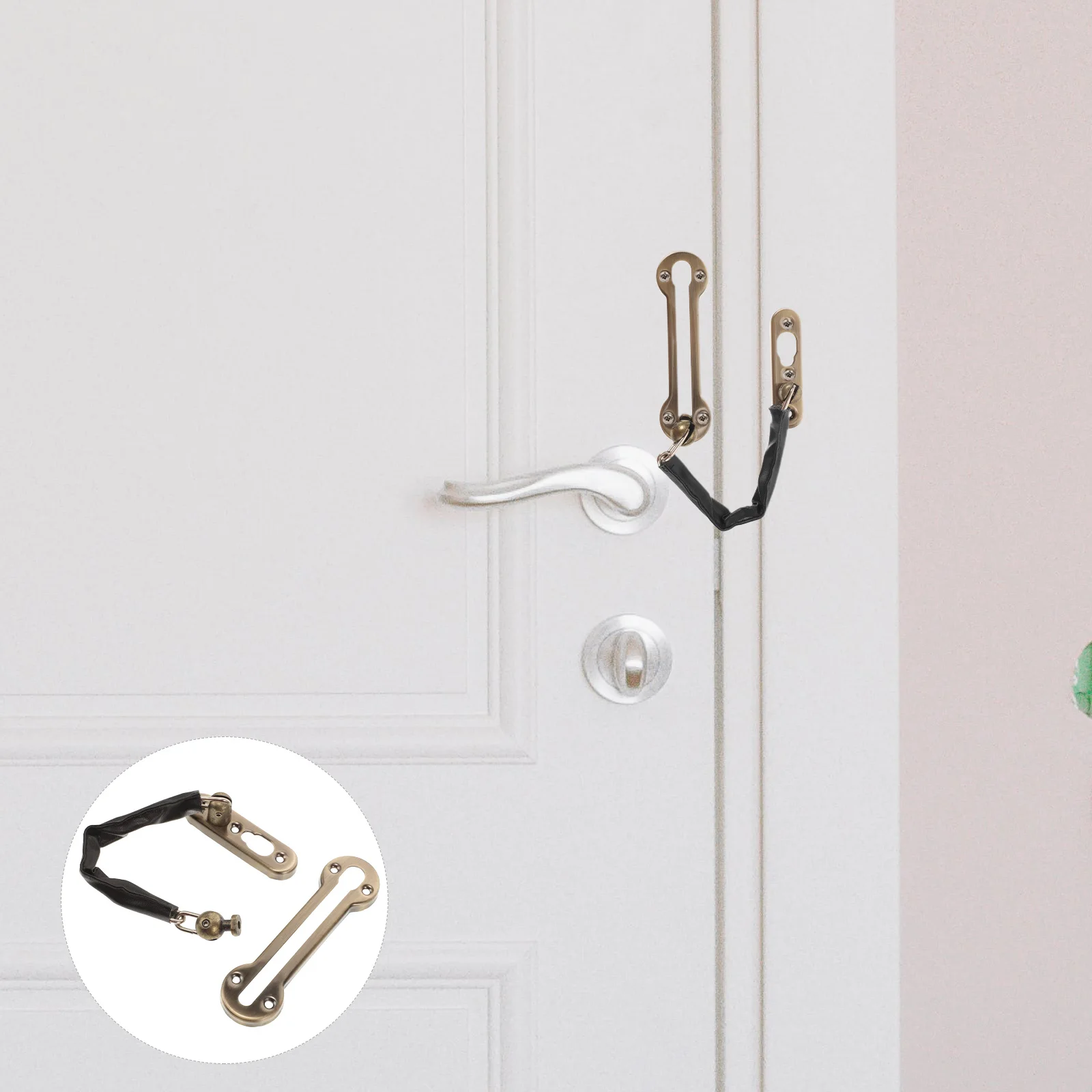 Heavy Duty Stainless Steel Door Chain Lock Reinforcement Child Protection Latch For Front Inside Doors Security Privacy Bolt
Heavy Duty Stainless Steel Door Chain Lock Reinforcement Child Protection Latch For Front Inside Doors Security Privacy Bolt