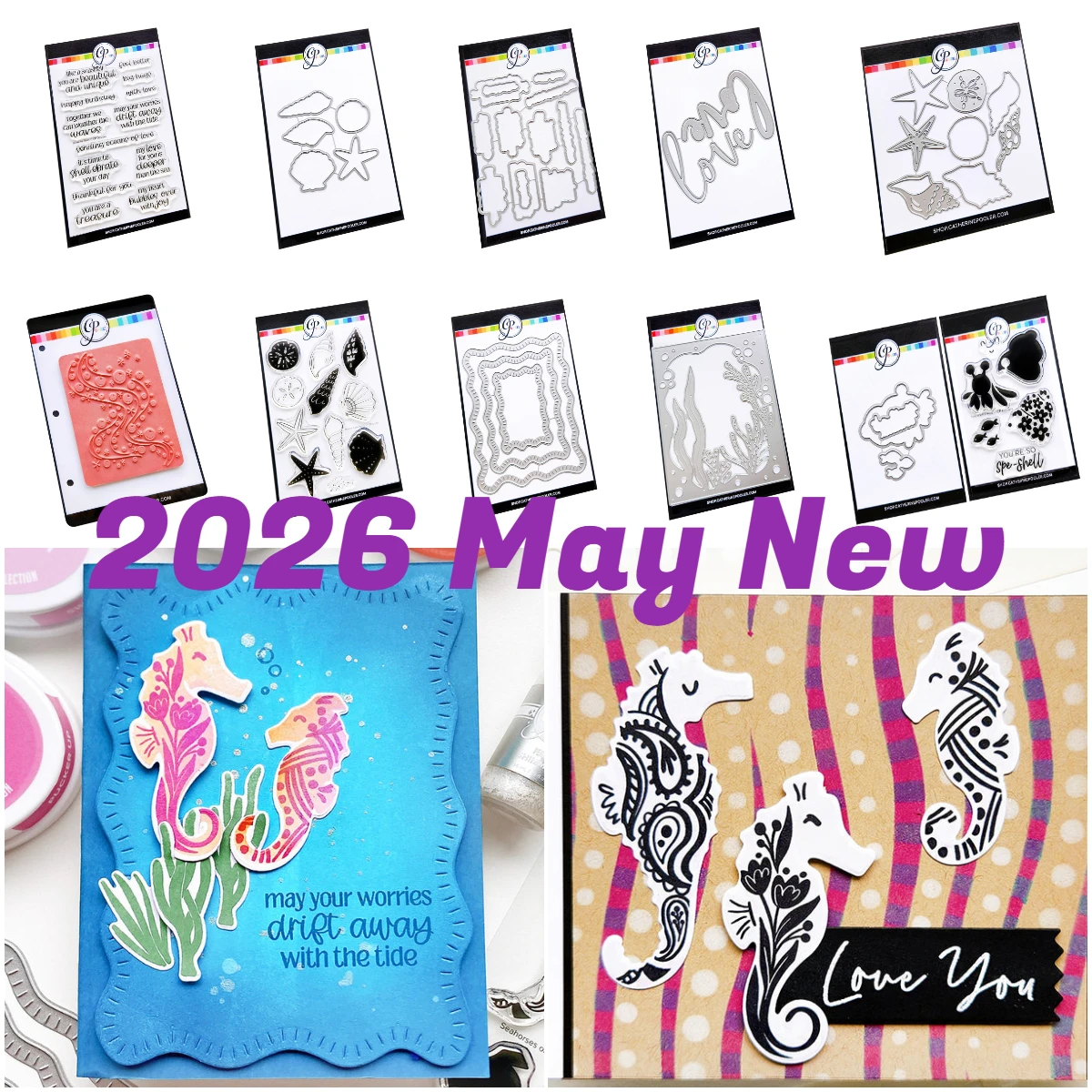 Summer Seahorses on Parade Metal Cutting Dies Stamps Stencils DIY Scrapbooking Decorative Embossing Handcraft Die Cutting
Summer Seahorses on Parade Metal Cutting Dies Stamps Stencils DIY Scrapbooking Decorative Embossing Handcraft Die Cutting