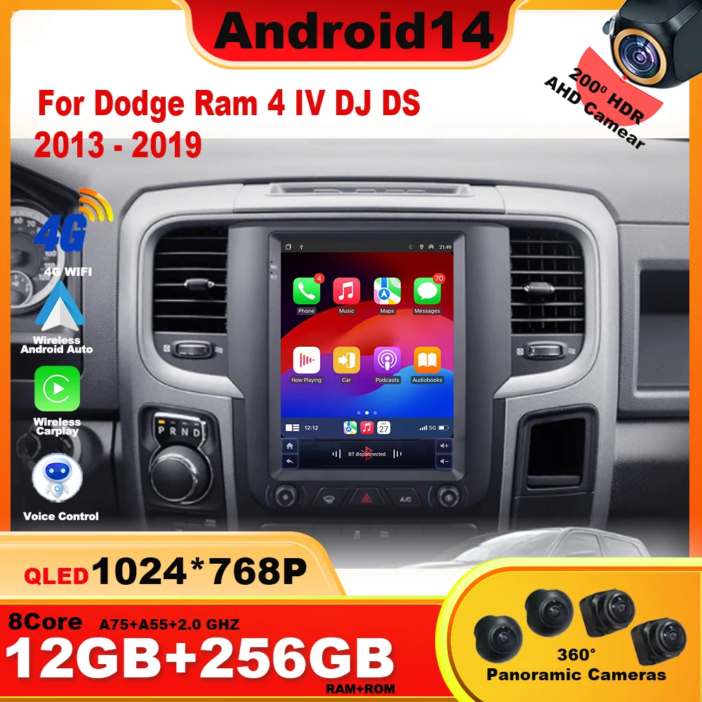 9,7-дюймовый Android 14 для Dodge Ram 4 IV DJ DS 2013-2019 экран Автомобильный радиоприемник Мультимедийный видеоплеер Навигация GPS Carplay 4G
9,7-дюймовый Android 14 для Dodge Ram 4 IV DJ DS 2013-2019 экран Автомобильный радиоприемник Мультимедийный видеоплеер Навигация GPS Carplay 4G
