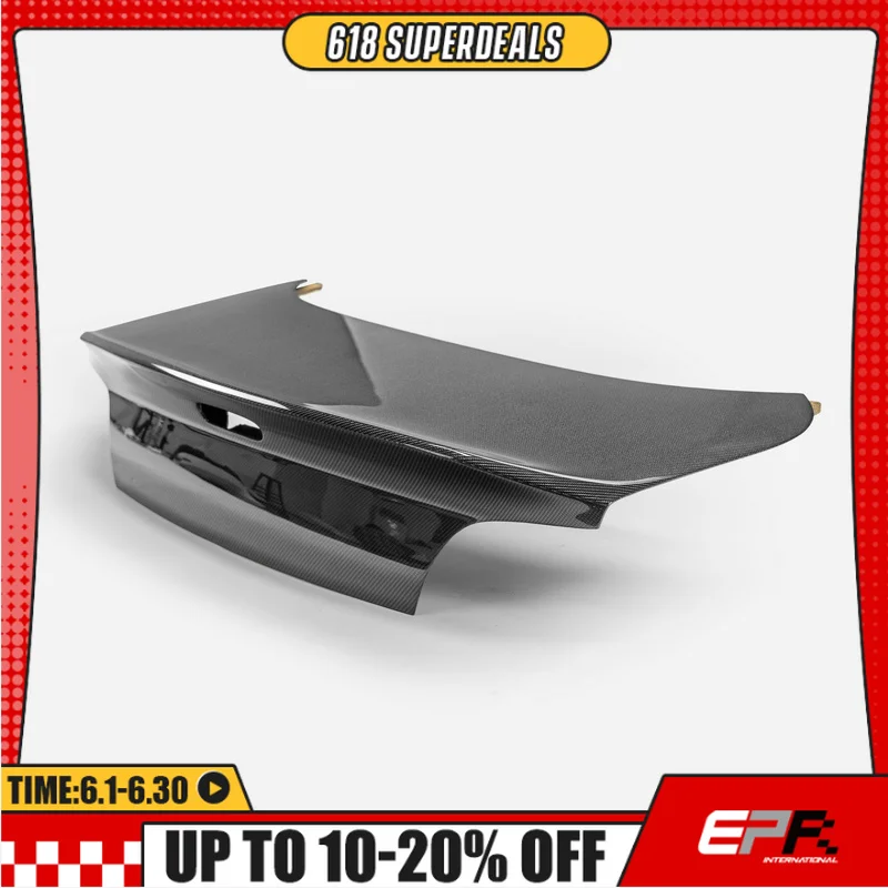 For Mazda RX8 SE3P EPA Type Rear Duckbill Trunk, Carbon Fiber Style Exterior Mod, A-RX8-TRUNK-EPA
For Mazda RX8 SE3P EPA Type Rear Duckbill Trunk, Carbon Fiber Style Exterior Mod, A-RX8-TRUNK-EPA