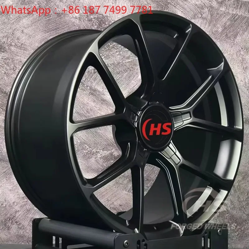 18 19 20 Inch 5x130 Matte Black Monoblock 6061-T6 Custom Racing Forged Wheels Rims Hubs For Porsche
18 19 20 Inch 5x130 Matte Black Monoblock 6061-T6 Custom Racing Forged Wheels Rims Hubs For Porsche