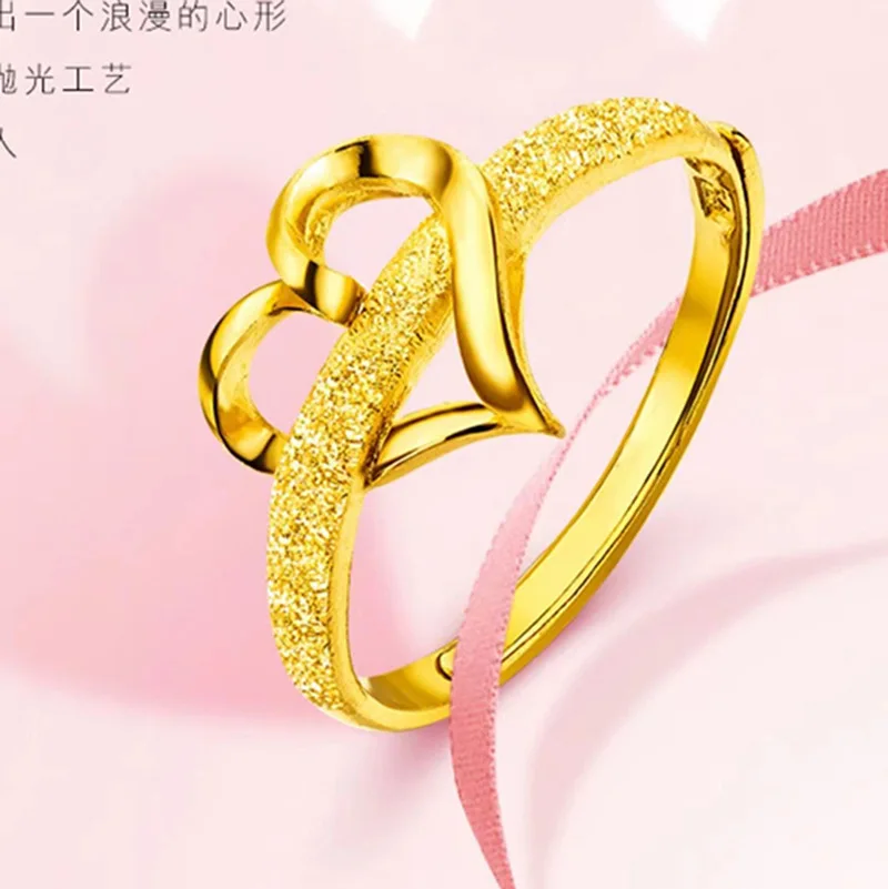 Luxury 24K 9999 Pure Gold real gold Women's single-minded opening adjustable ring
Luxury 24K 9999 Pure Gold real gold Women's single-minded opening adjustable ring
