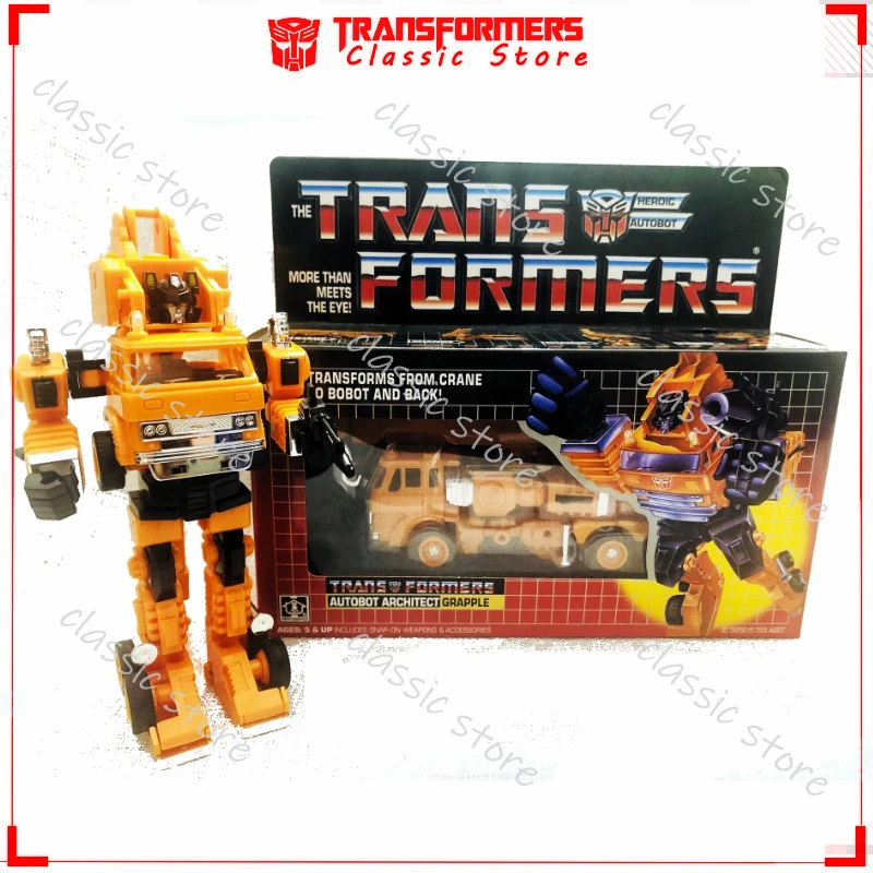 В наличии классические игрушки-трансформеры G1 Reissue KO Edition Grapple Cybertron Autobots фигурки героев коллекционные подарки
В наличии классические игрушки-трансформеры G1 Reissue KO Edition Grapple Cybertron Autobots фигурки героев коллекционные подарки