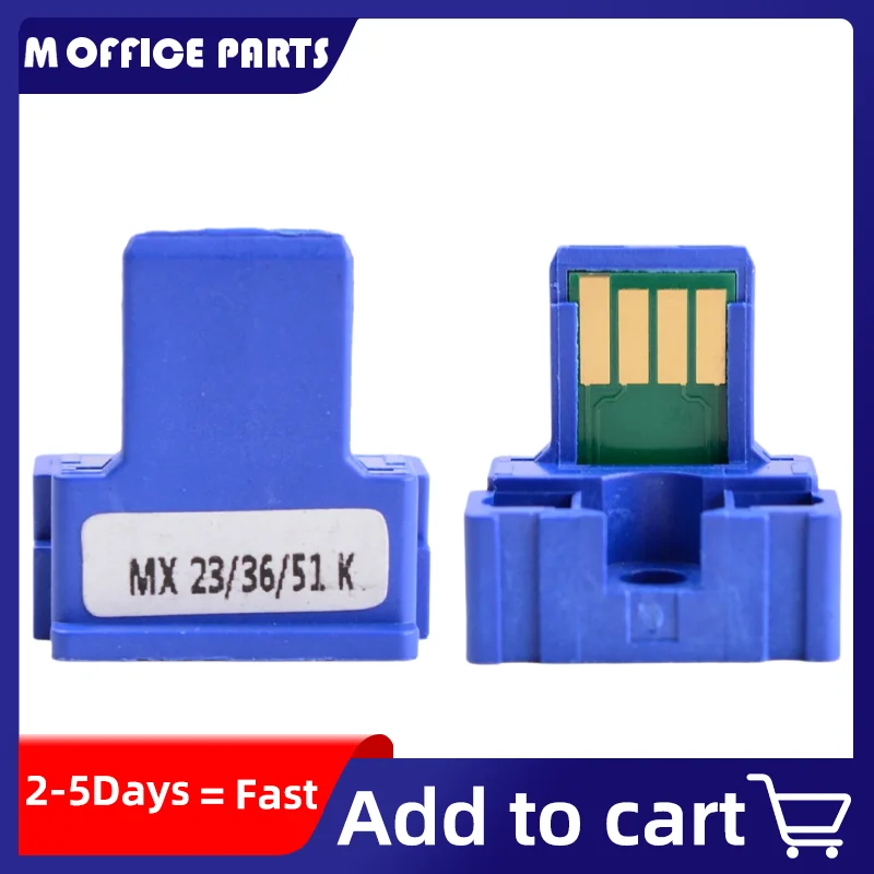 4pcs 1Set Compatible Toner Chip MX-36 MX-23 MX-51 as for Sharp MX2614 MX3114 MX3614 MX2514 MX2614 MX2616 MX3116 MX2314 Updated
4pcs 1Set Compatible Toner Chip MX-36 MX-23 MX-51 as for Sharp MX2614 MX3114 MX3614 MX2514 MX2614 MX2616 MX3116 MX2314 Updated