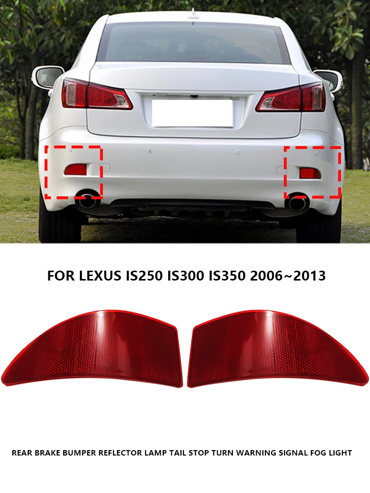 Для Lexus IS250 IS300 2006 2007 2008 2009 2010-2017 отражатель заднего бампера из АБС красная Задняя Тормозная лампа отражатель зеркальная крышка
Для Lexus IS250 IS300 2006 2007 2008 2009 2010-2017 отражатель заднего бампера из АБС красная Задняя Тормозная лампа отражатель зеркальная крышка