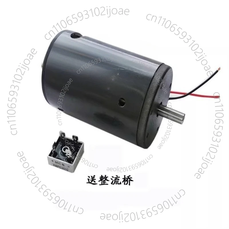 220V675W small motor permanent magnet DC high-speed silent motor speed regulating forward and reverse motor
220V675W small motor permanent magnet DC high-speed silent motor speed regulating forward and reverse motor