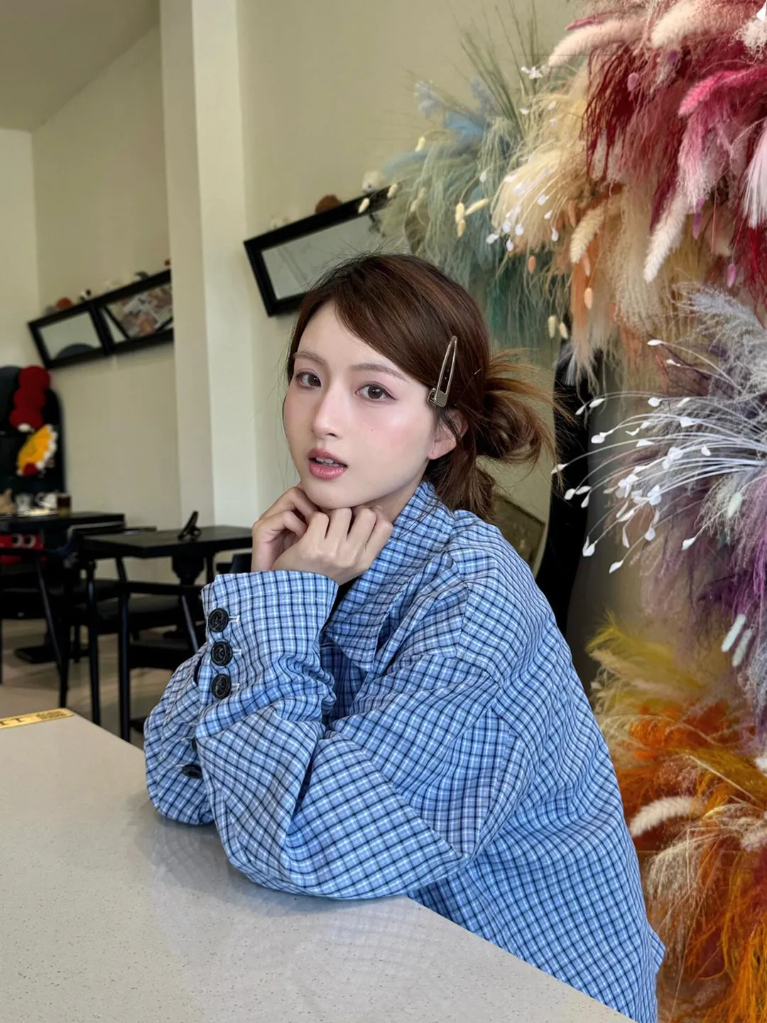 Loose Korean Style Long Sleeve Plaid Shirt Women's Spring Autumn Casual Design Vintage Versatile Top Coat Polyester Fiber
Loose Korean Style Long Sleeve Plaid Shirt Women's Spring Autumn Casual Design Vintage Versatile Top Coat Polyester Fiber