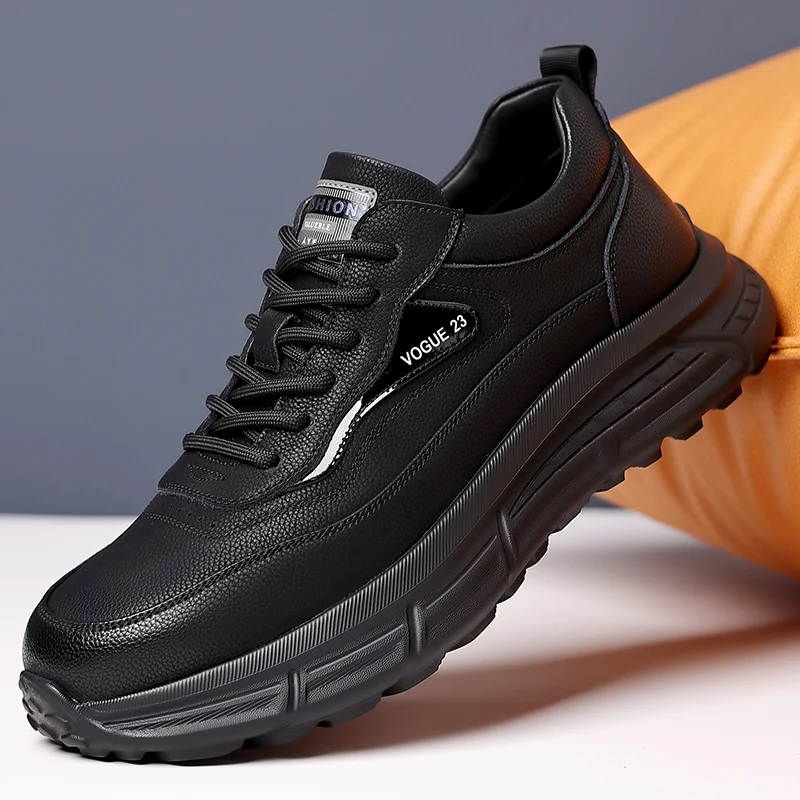 Lightweight Leisure Shoes Men Shock Relief Rubber Sole All Scene Wearing Stylish Lace Up Male Outdoor Walking Footwear
Lightweight Leisure Shoes Men Shock Relief Rubber Sole All Scene Wearing Stylish Lace Up Male Outdoor Walking Footwear
