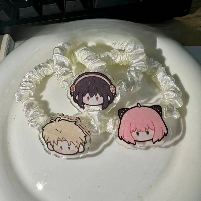 3Pcs/set Anime Spy X Family Anya Forger Yor Forger Hair Rope Elastic Hair Bands Scrunchies Headwear Gift for Girls Students
3Pcs/set Anime Spy X Family Anya Forger Yor Forger Hair Rope Elastic Hair Bands Scrunchies Headwear Gift for Girls Students