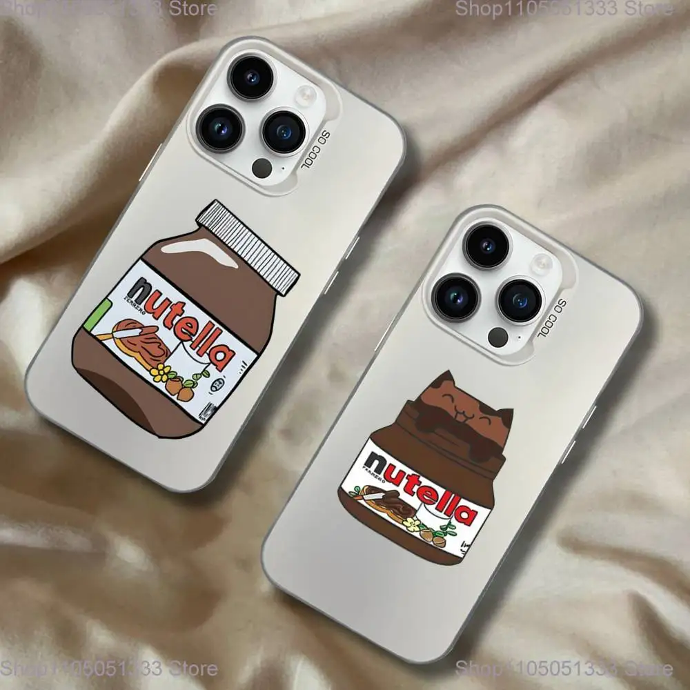 N-Nutella Chocolate Phone Case For iPhone 16,15,14,13,12,11,Pro,XS,Max,Plus,Mini,SE White Candy Matte Shockproof Cover
N-Nutella Chocolate Phone Case For iPhone 16,15,14,13,12,11,Pro,XS,Max,Plus,Mini,SE White Candy Matte Shockproof Cover