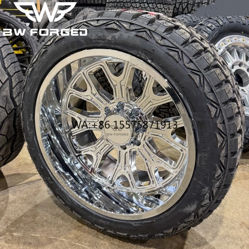 American Force Same Type OEM Deep Dish Polished Chrome Super Single Truck Wheel 20x10 20x12 22x12 24x12 Forged 6x135 6x139.7
American Force Same Type OEM Deep Dish Polished Chrome Super Single Truck Wheel 20x10 20x12 22x12 24x12 Forged 6x135 6x139.7