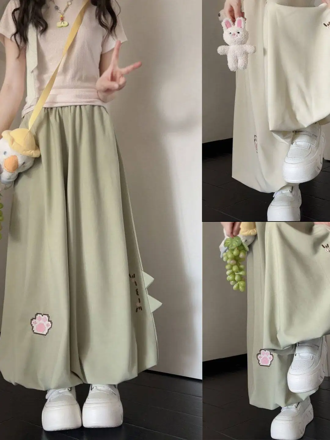plus Size Lantern Pants Skirt Women's Summer Embroidery Bloom Pants Draping Slimming Effect Japanese Style Soft Girl Casual P...
plus Size Lantern Pants Skirt Women's Summer Embroidery Bloom Pants Draping Slimming Effect Japanese Style Soft Girl Casual P...