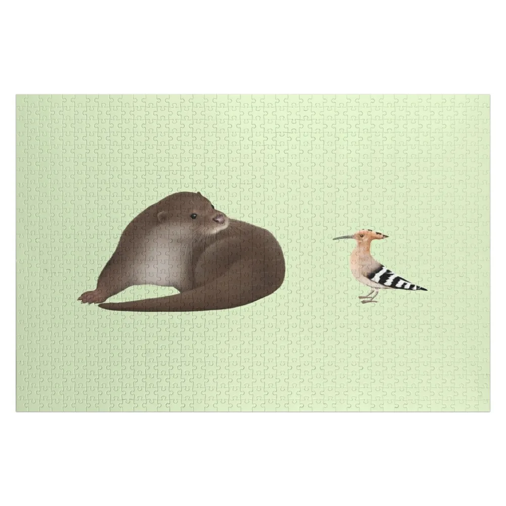 Otter & hoopoe 2 Jigsaw Puzzle Customized Gifts For Kids Custom Name Child Toy Puzzle
Otter & hoopoe 2 Jigsaw Puzzle Customized Gifts For Kids Custom Name Child Toy Puzzle