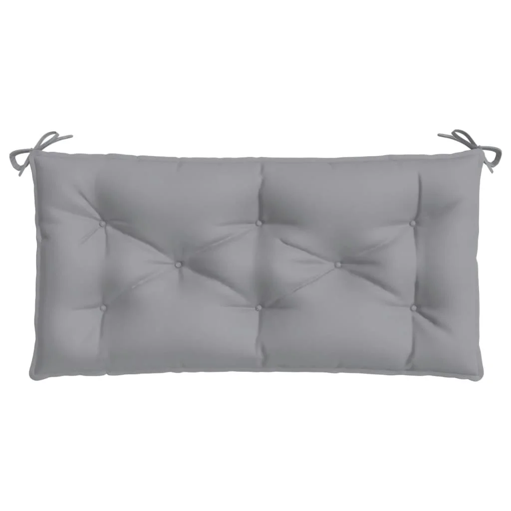 Garden Bench Cushion Set of 2 Grey Oxford fabric (100% polyester)
Garden Bench Cushion Set of 2 Grey Oxford fabric (100% polyester)