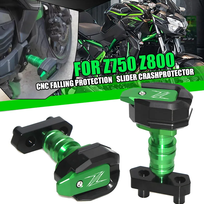 For KAWASAKI Z750 2007-2013 Z800 2013-2016 Motorcycle CNC Falling Protection Frame Slider Fairing Guard Anti Crash Pad Protector
For KAWASAKI Z750 2007-2013 Z800 2013-2016 Motorcycle CNC Falling Protection Frame Slider Fairing Guard Anti Crash Pad Protector