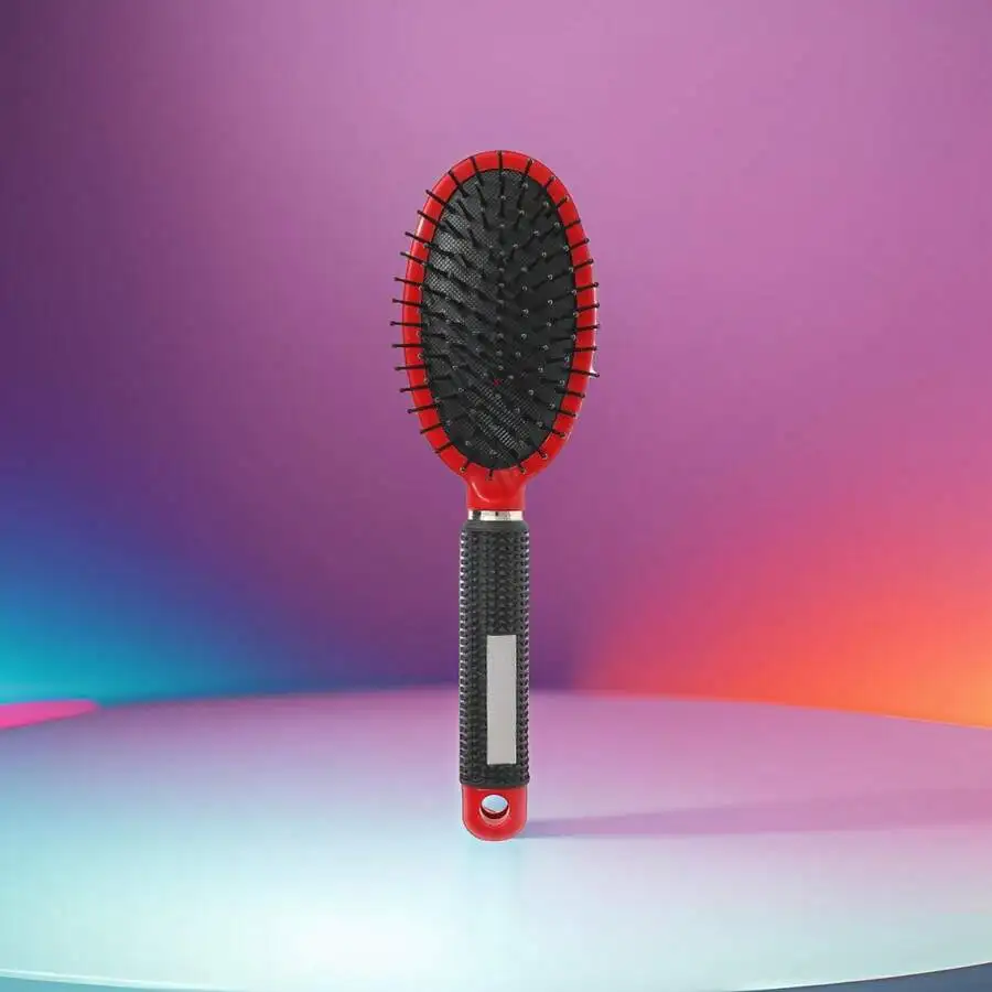 Oval Air Cushion Massage Hair Brush With Non-Slip Handle For Detangling And Scalp Care
Oval Air Cushion Massage Hair Brush With Non-Slip Handle For Detangling And Scalp Care