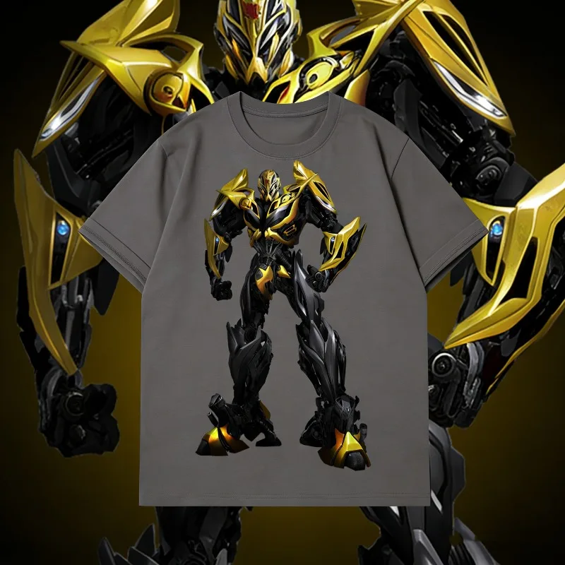 2025-26 Summer Transformers Graphic 100% Cotton Printed T-shirt for Men Hasbro Brand Children and Unisex Breathable Loose Casual
2025-26 Summer Transformers Graphic 100% Cotton Printed T-shirt for Men Hasbro Brand Children and Unisex Breathable Loose Casual