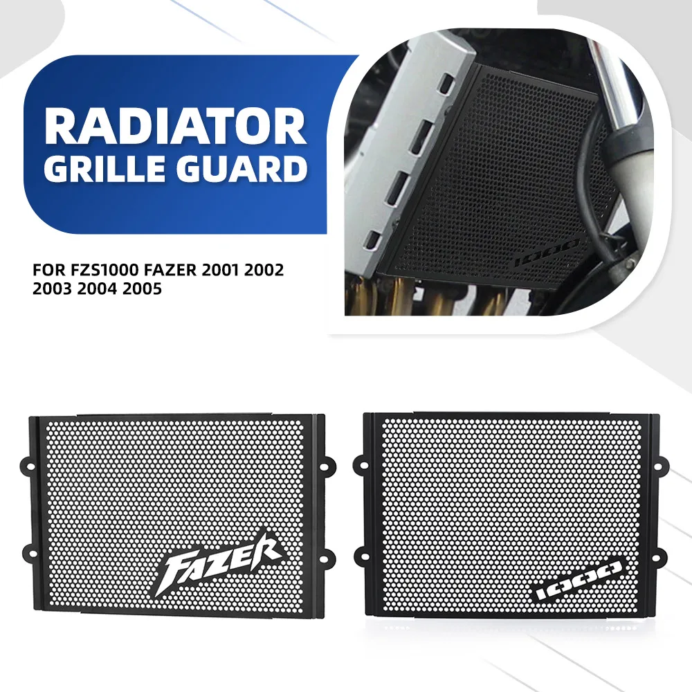 FOR YAMAHA FZS1000 FAZER 2001 2002 2003 2004 2005 Motorcycle Radiator Guard Protector Grille Cooler Cover Water Tank Protection
FOR YAMAHA FZS1000 FAZER 2001 2002 2003 2004 2005 Motorcycle Radiator Guard Protector Grille Cooler Cover Water Tank Protection
